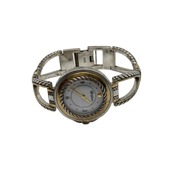 Brighton Balboa Silver & Gold Tone Watch - Picture 1 of 3